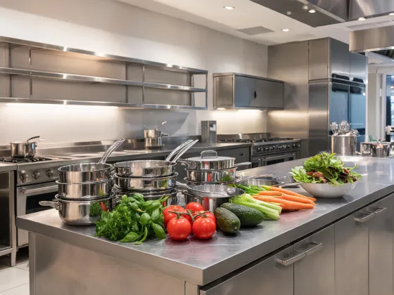 Hospitality prep kitchen cookware